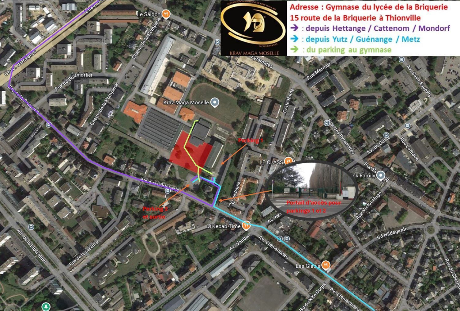 Plan d'accès